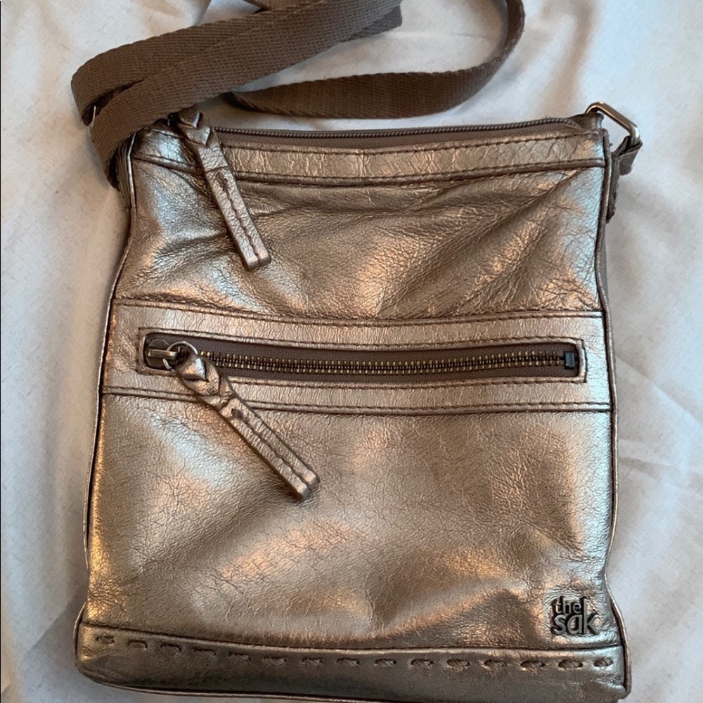 The Sak crossbody purse.